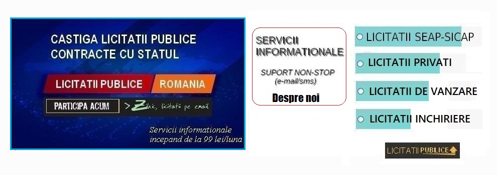 Licitatii Publice SEAP SICAP, Licitatii Privati Din Romania